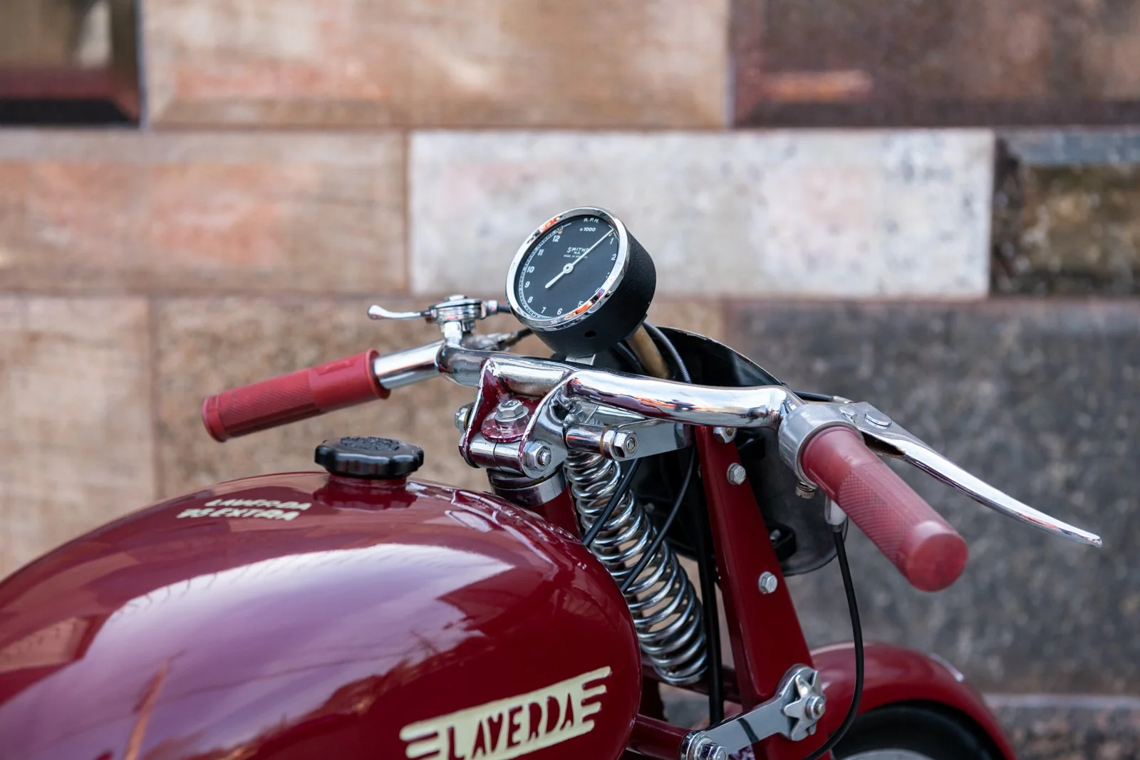 リバランスデオ 1952 Laverda 75 “Tarantina” Replica (D265) — Bello Moto SF
